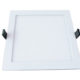 10w UL approval led panel light for home in square shape