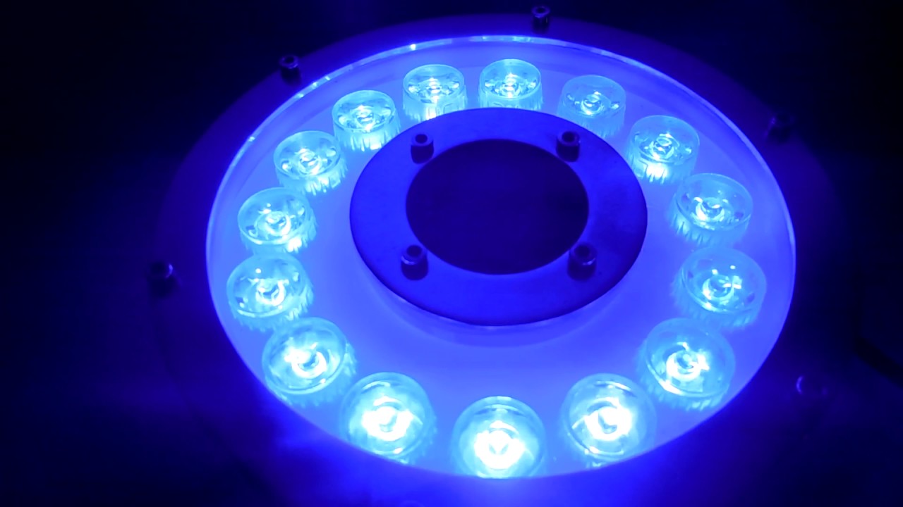 LED fountain lights